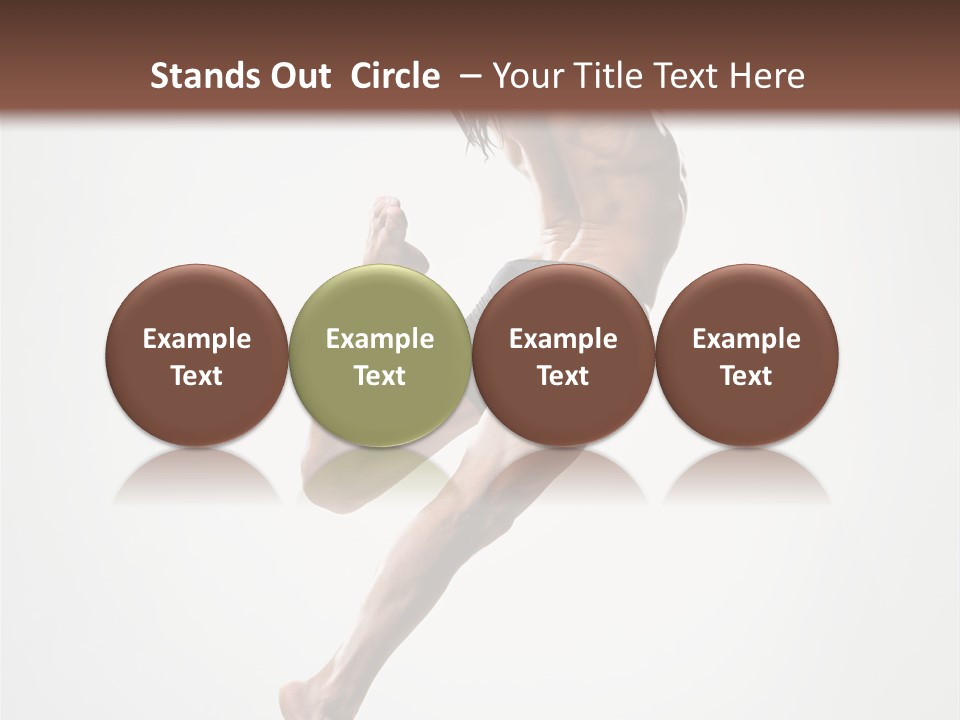 Grace Dance Man PowerPoint Template