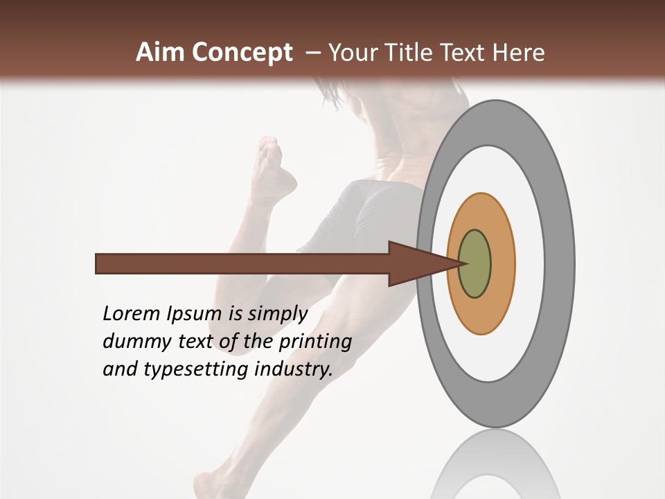 Grace Dance Man PowerPoint Template