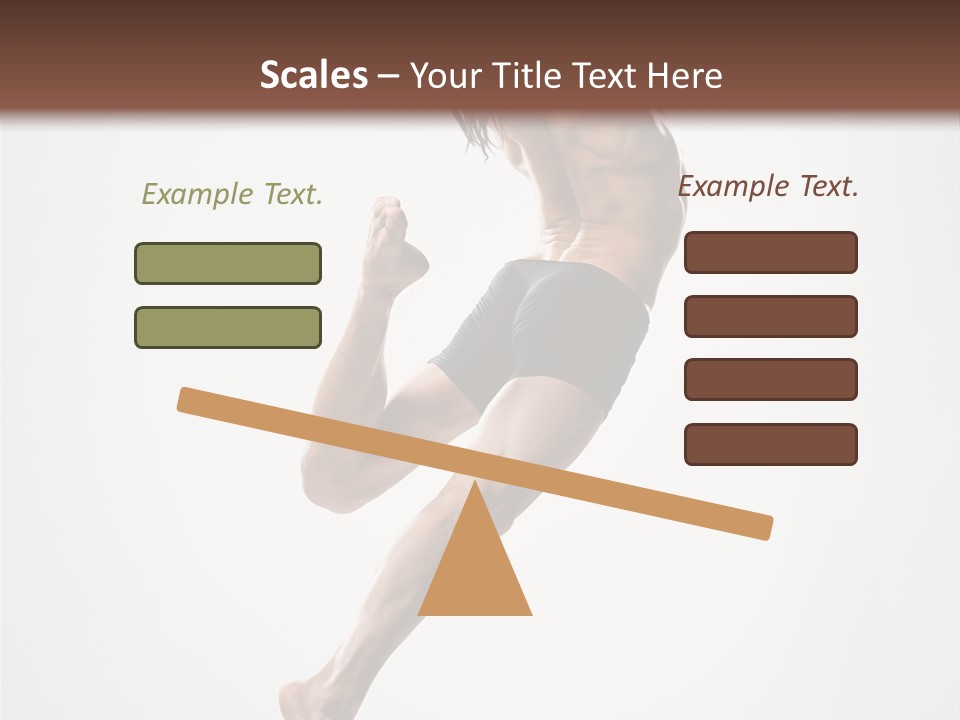 Grace Dance Man PowerPoint Template