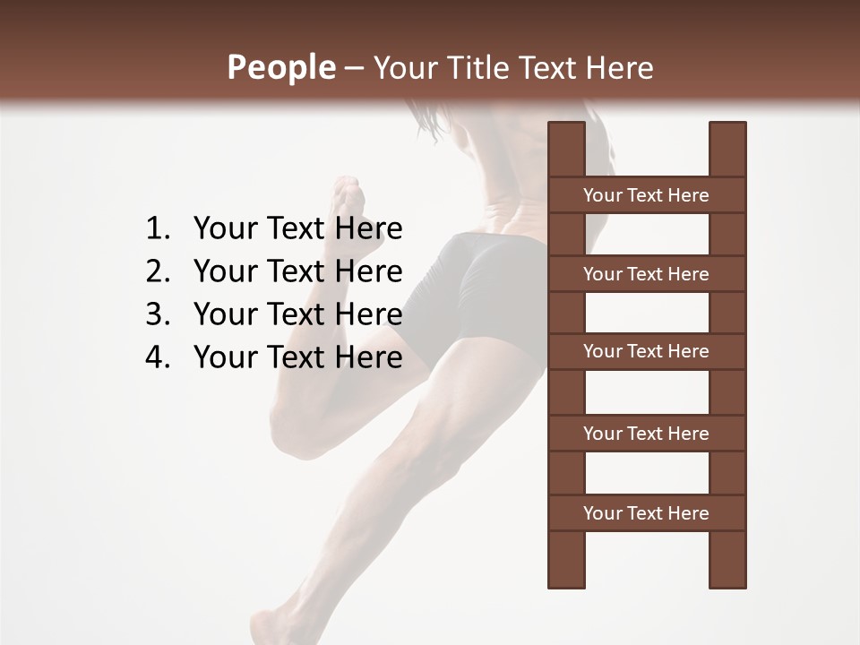 Grace Dance Man PowerPoint Template