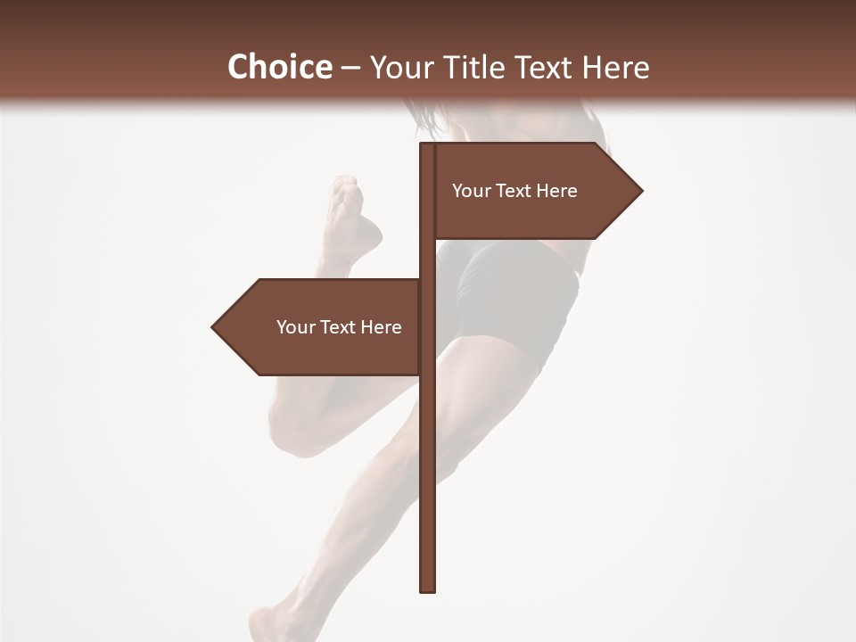 Grace Dance Man PowerPoint Template