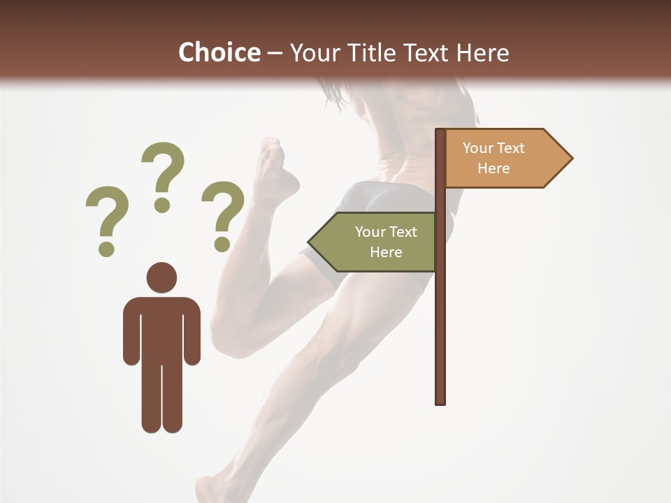 Grace Dance Man PowerPoint Template