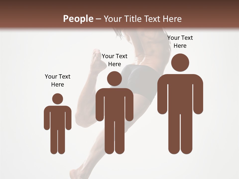 Grace Dance Man PowerPoint Template