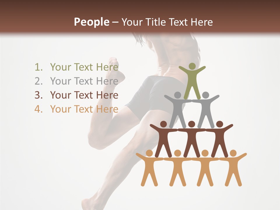 Grace Dance Man PowerPoint Template