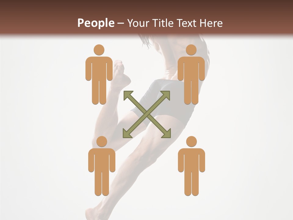 Grace Dance Man PowerPoint Template