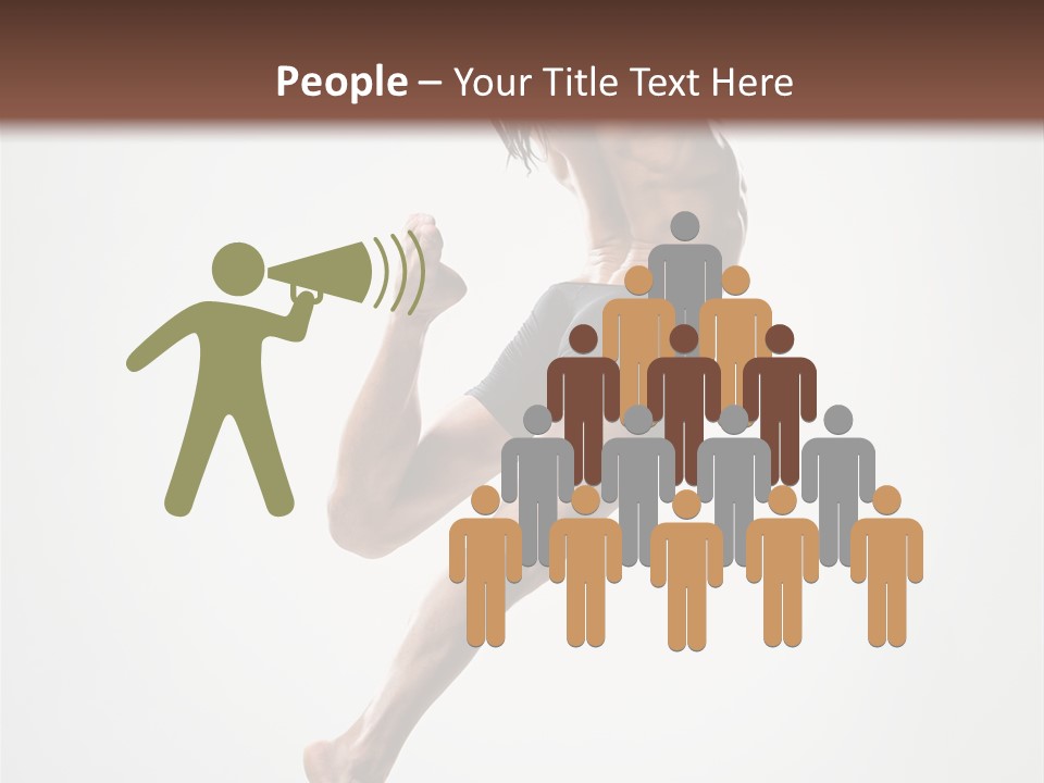 Grace Dance Man PowerPoint Template