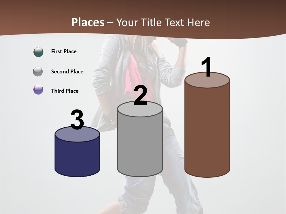 Moving Agility Dance PowerPoint Template