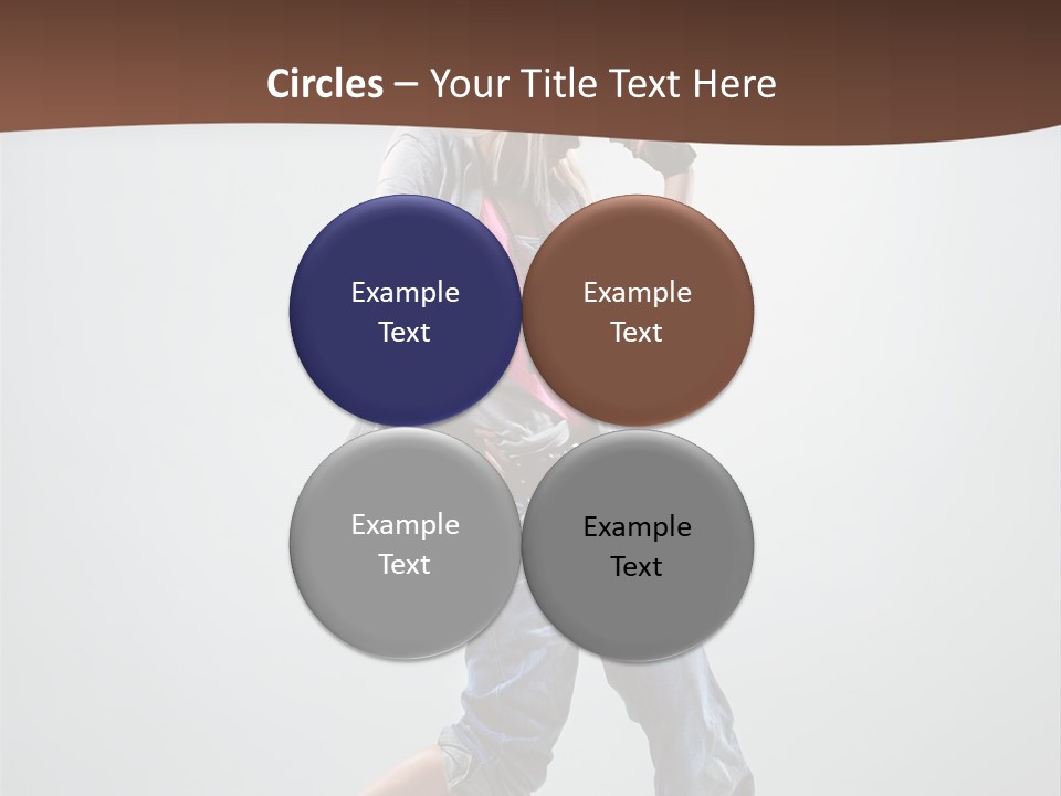 Moving Agility Dance PowerPoint Template