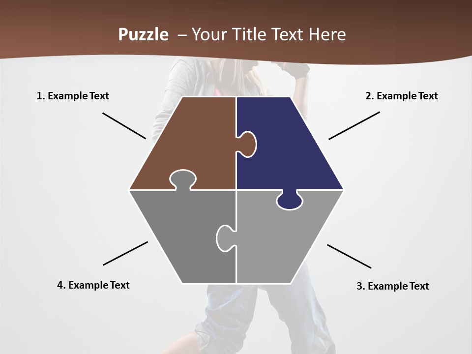 Moving Agility Dance PowerPoint Template