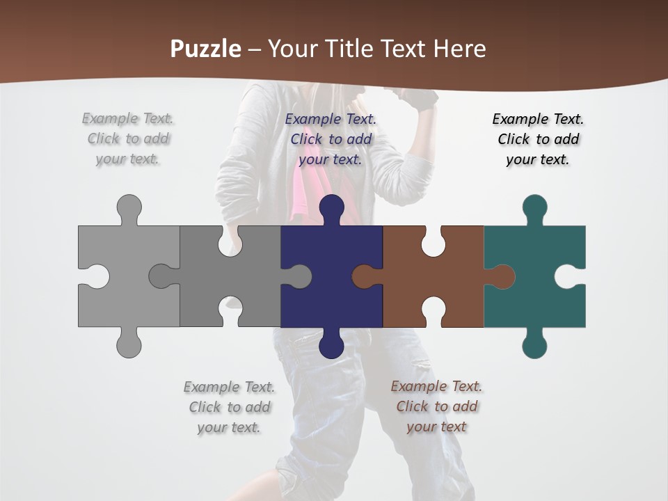Moving Agility Dance PowerPoint Template