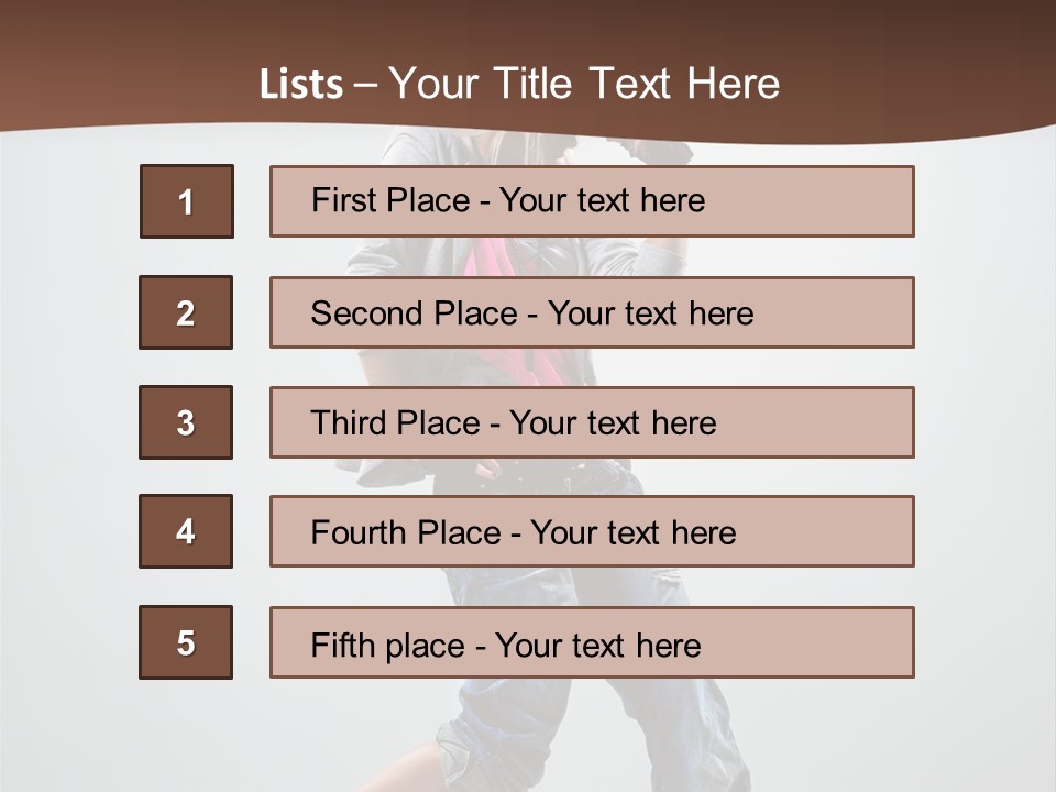 Moving Agility Dance PowerPoint Template