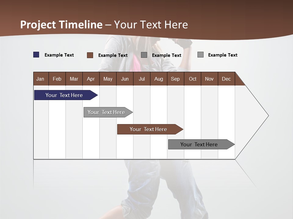 Moving Agility Dance PowerPoint Template