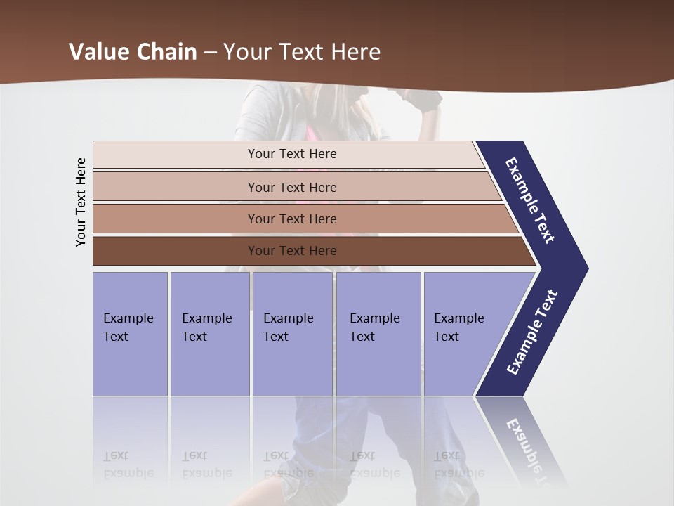 Moving Agility Dance PowerPoint Template