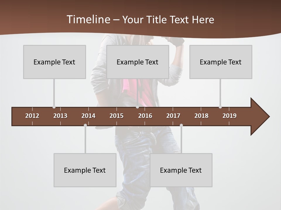 Moving Agility Dance PowerPoint Template
