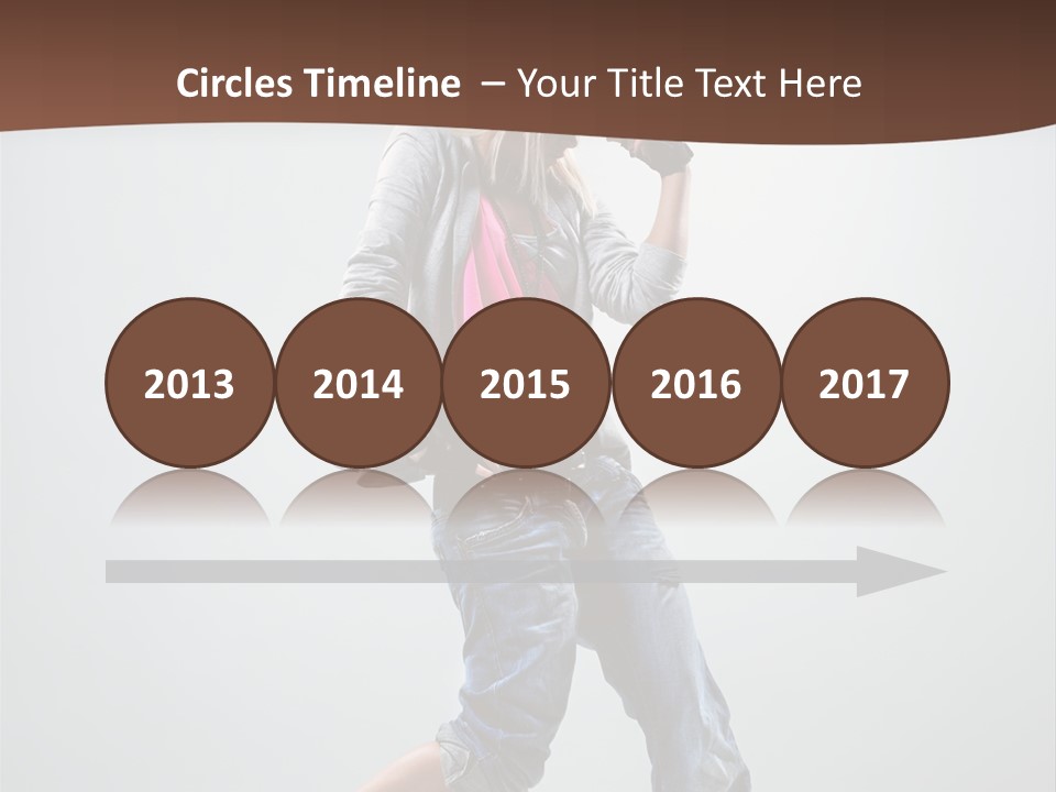 Moving Agility Dance PowerPoint Template
