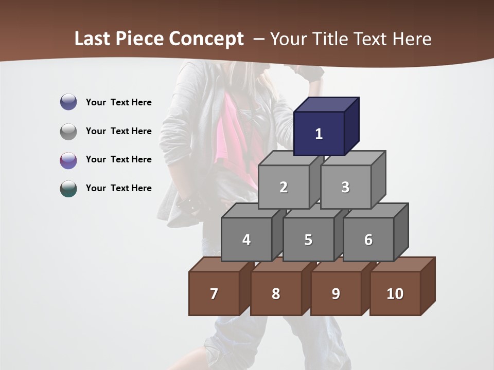 Moving Agility Dance PowerPoint Template