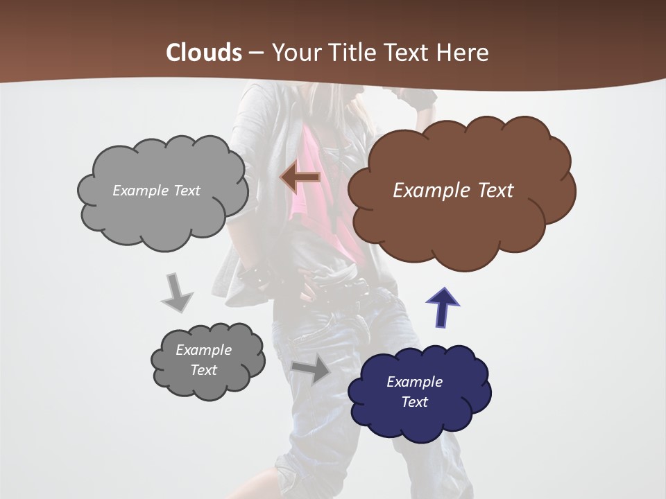 Moving Agility Dance PowerPoint Template