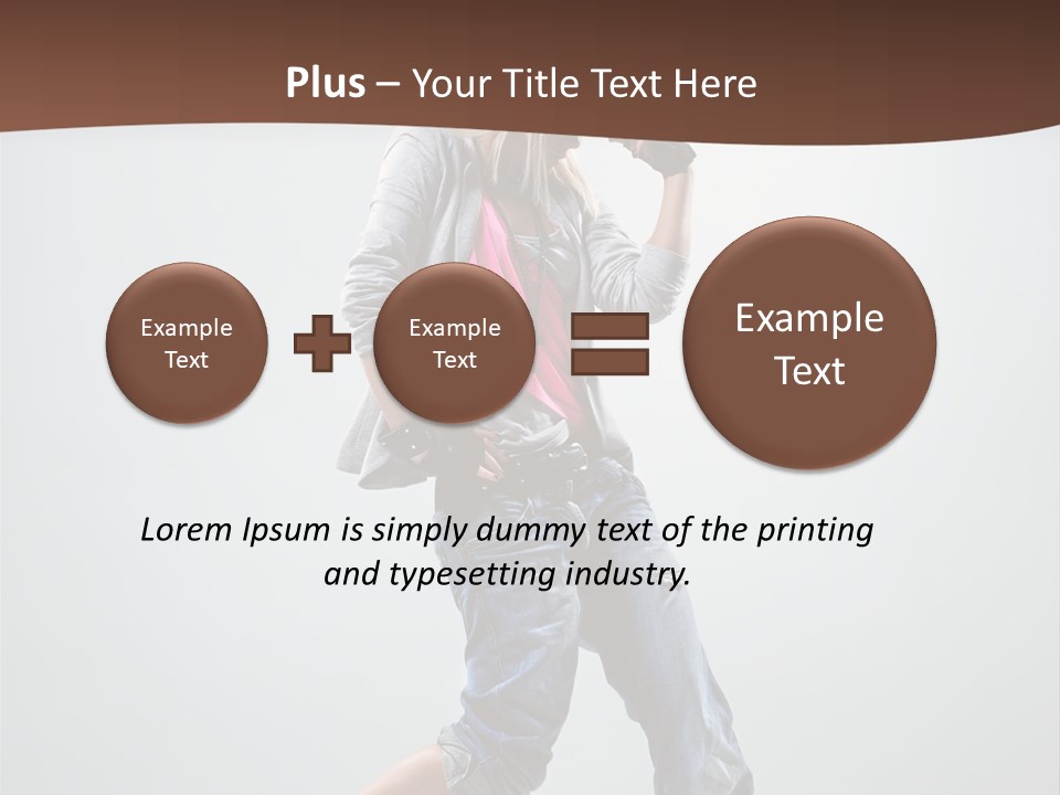 Moving Agility Dance PowerPoint Template