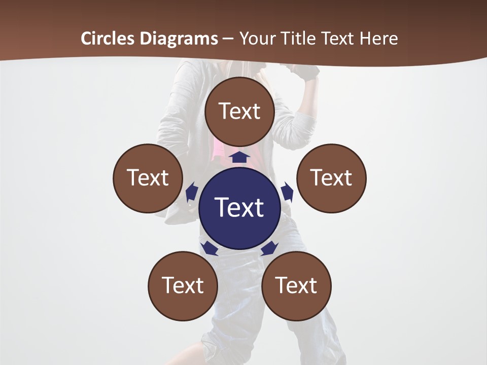 Moving Agility Dance PowerPoint Template