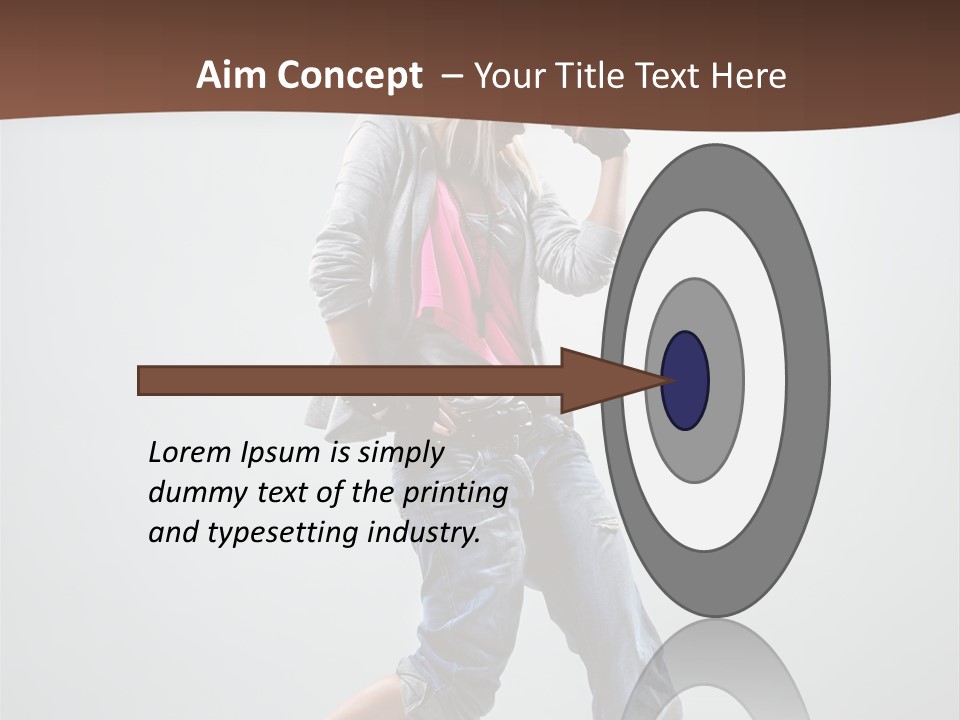 Moving Agility Dance PowerPoint Template