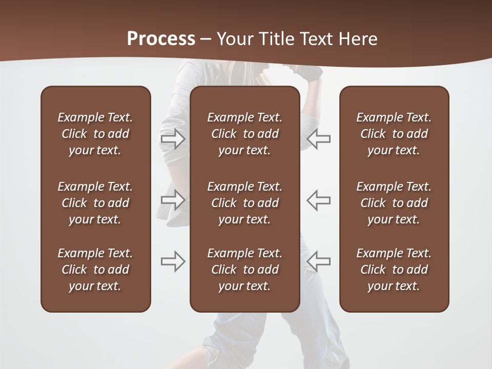 Moving Agility Dance PowerPoint Template