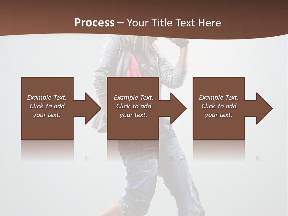 Moving Agility Dance PowerPoint Template