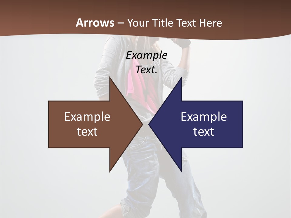 Moving Agility Dance PowerPoint Template