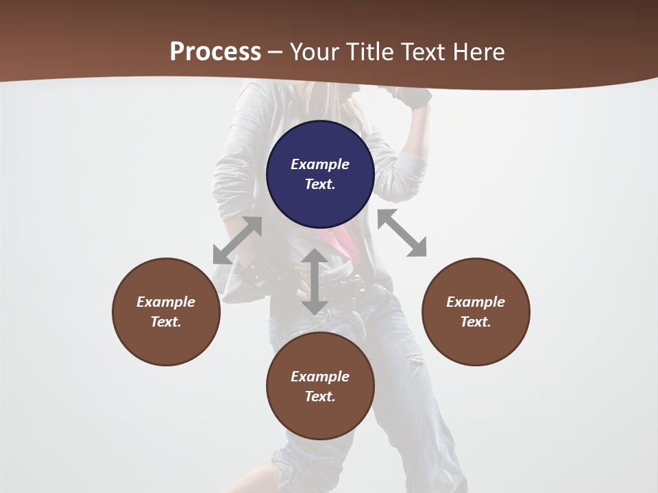Moving Agility Dance PowerPoint Template