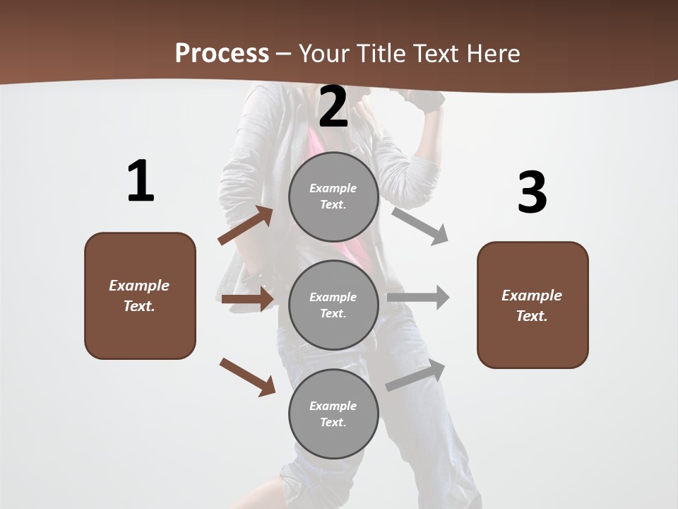 Moving Agility Dance PowerPoint Template