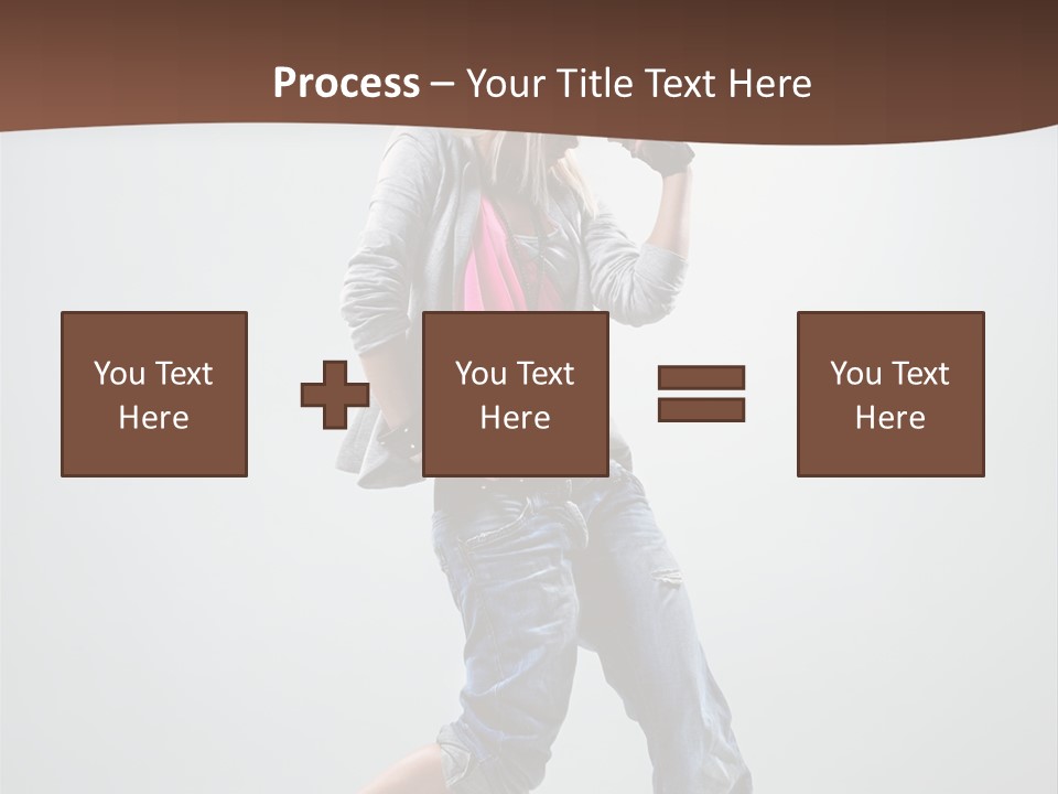 Moving Agility Dance PowerPoint Template