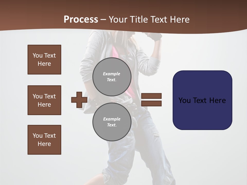 Moving Agility Dance PowerPoint Template