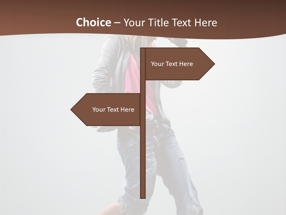 Moving Agility Dance PowerPoint Template