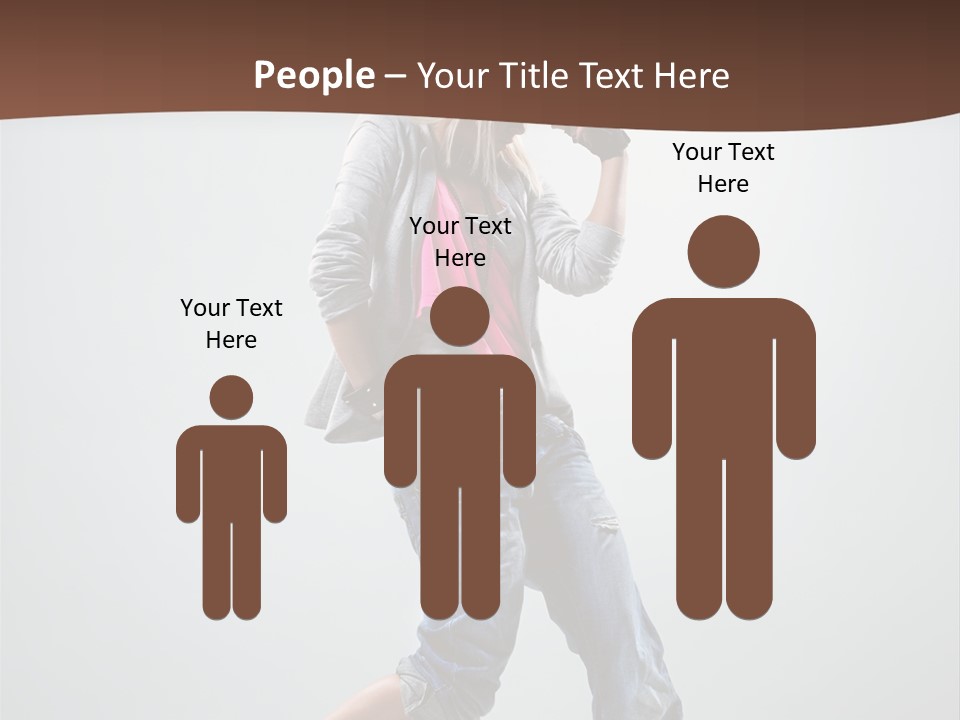Moving Agility Dance PowerPoint Template