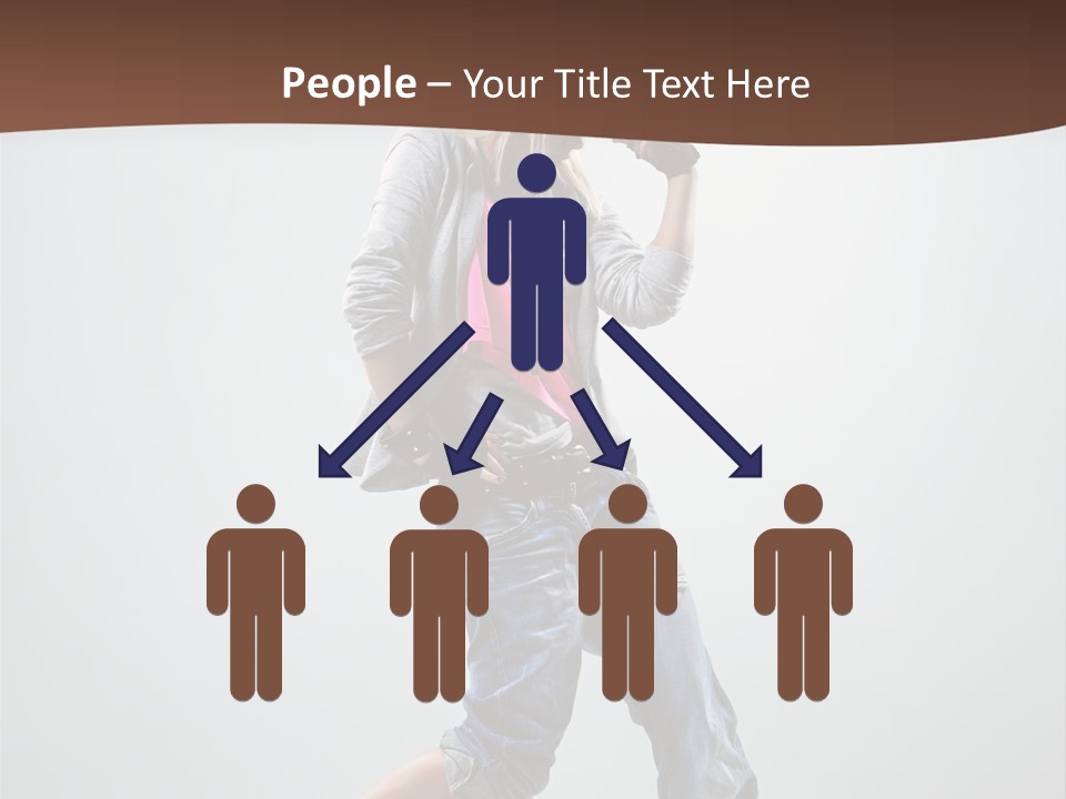Moving Agility Dance PowerPoint Template