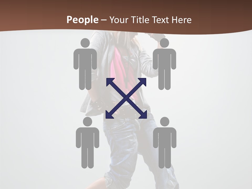 Moving Agility Dance PowerPoint Template