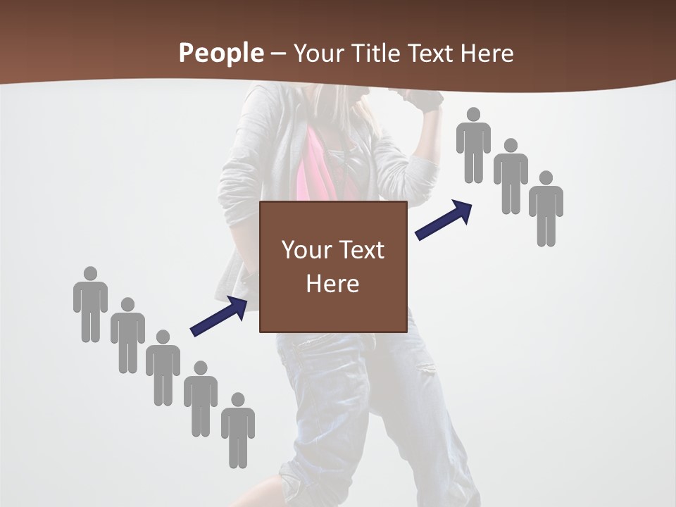 Moving Agility Dance PowerPoint Template