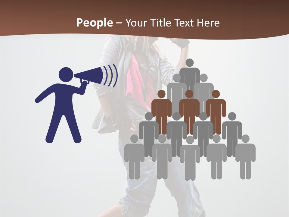 Moving Agility Dance PowerPoint Template