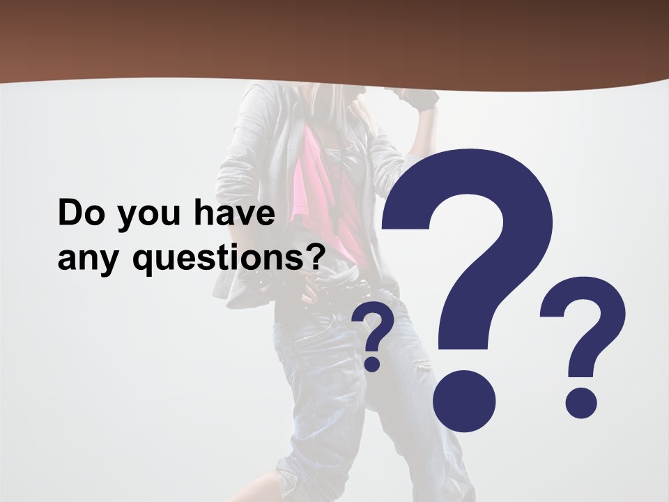 Moving Agility Dance PowerPoint Template