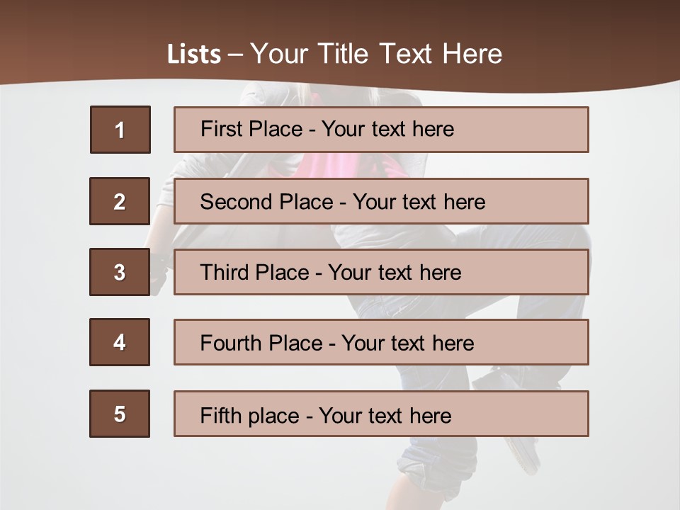 Behavior Young Beautiful PowerPoint Template