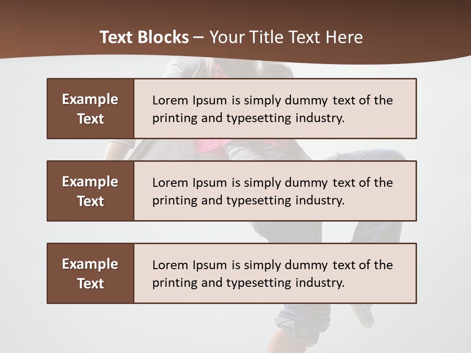 Behavior Young Beautiful PowerPoint Template