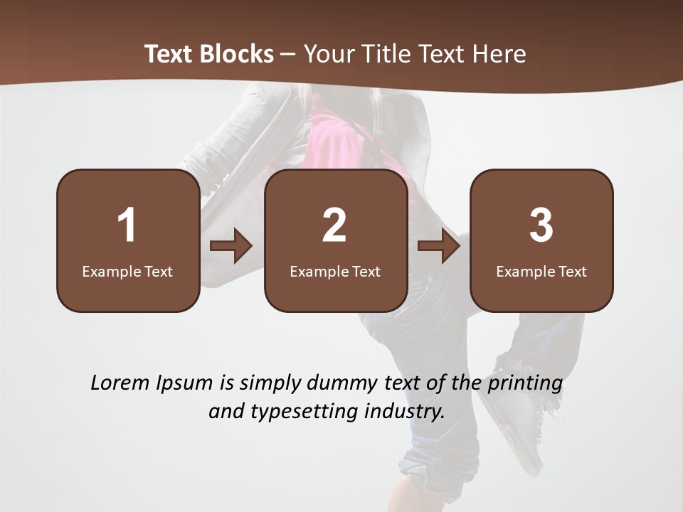 Behavior Young Beautiful PowerPoint Template