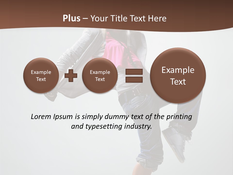 Behavior Young Beautiful PowerPoint Template