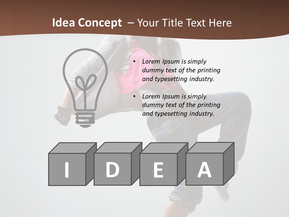 Behavior Young Beautiful PowerPoint Template