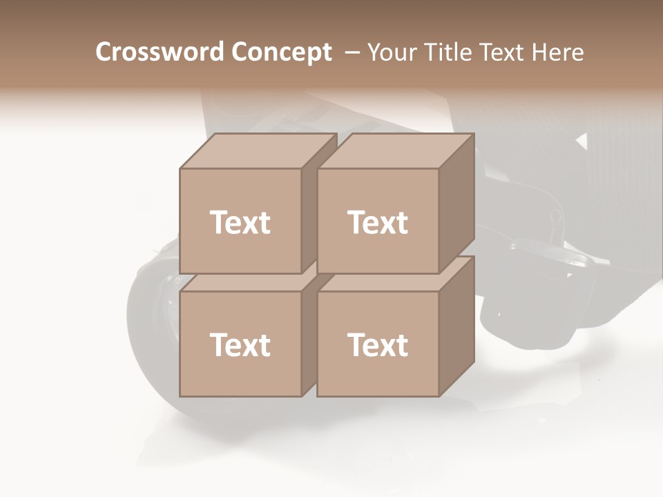 Holds Protective Glass PowerPoint Template