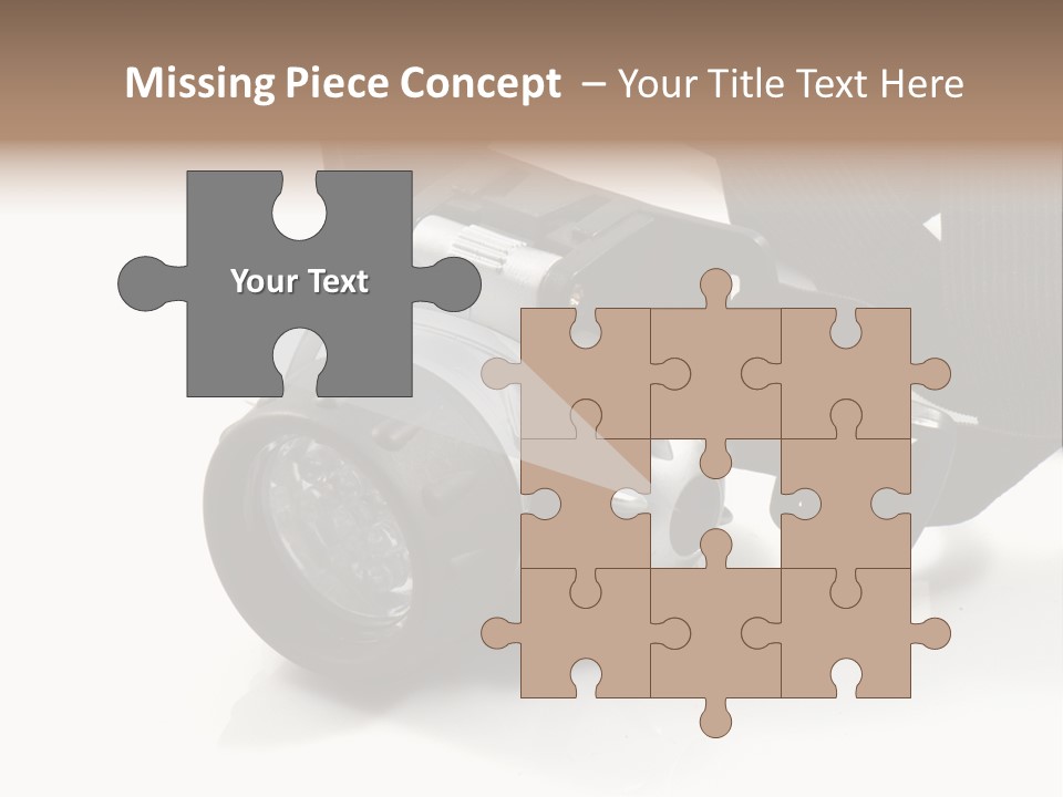 Holds Protective Glass PowerPoint Template