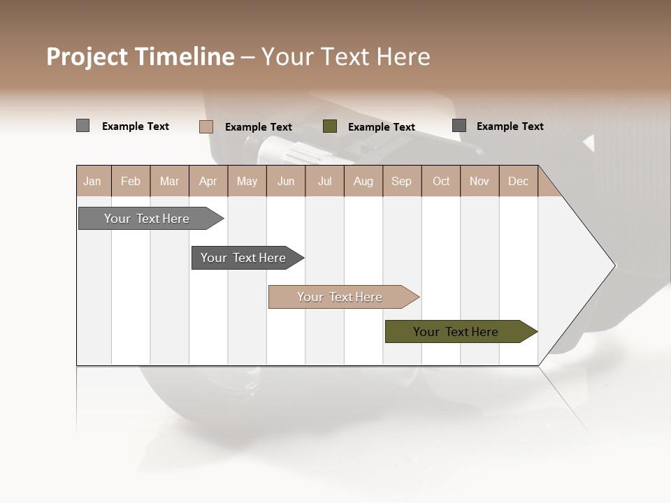 Holds Protective Glass PowerPoint Template