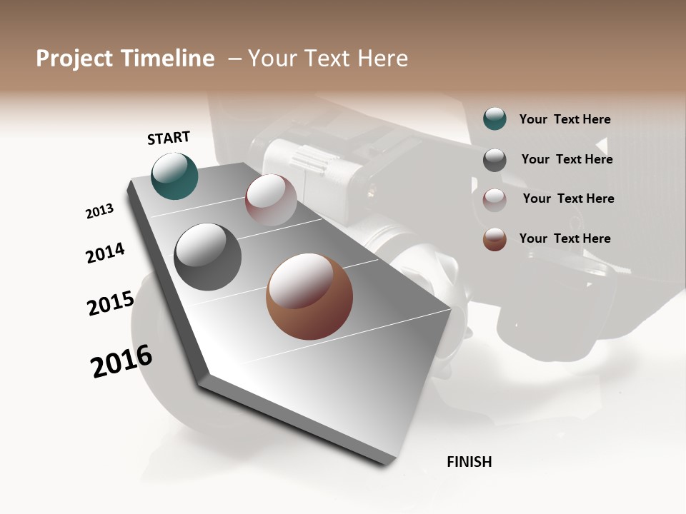 Holds Protective Glass PowerPoint Template