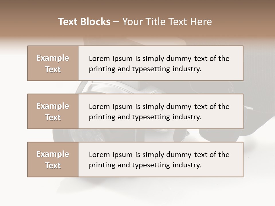 Holds Protective Glass PowerPoint Template