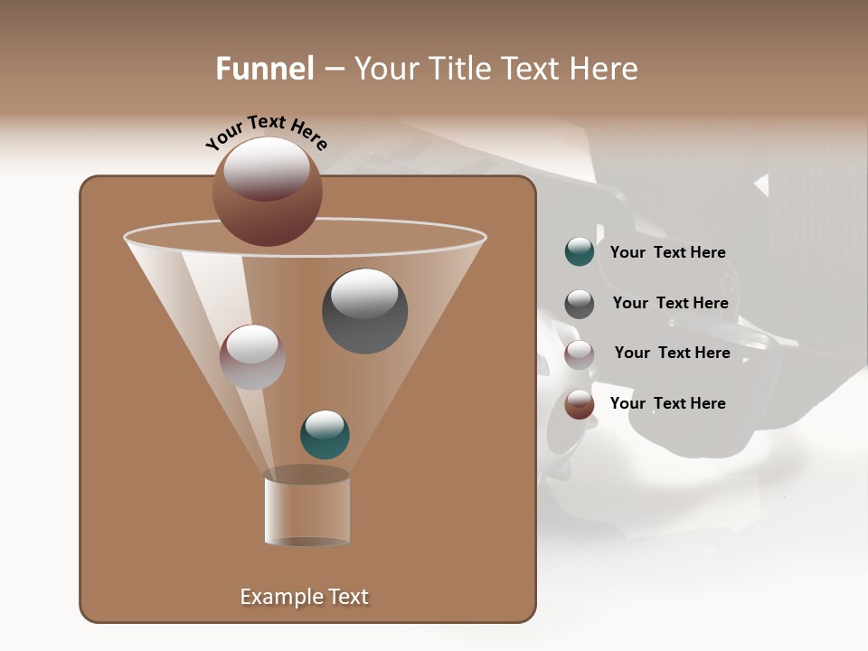 Holds Protective Glass PowerPoint Template