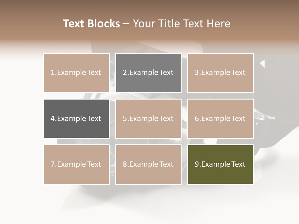 Holds Protective Glass PowerPoint Template